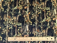 LEGENDARY LONER BY 3 WISHES BIGFOOT IN THE FOREST FABRIC HALF YARD