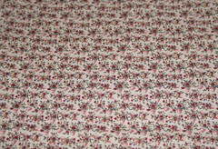 Vtg Cranston Print Works The Cloth Co USA Cotton Floral Fabric 2 1/3 yds x 45″