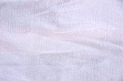 Cotton Gauze Crinkled Light Weight garment WHITE dresses fabric yard 50″ wide