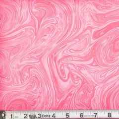 Light Pink Spilled Marbled Paint 100% Cotton Material BTY