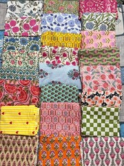 100 Mix Charm Pack Cotton Squares Patchwork Quilting Fabric Bundle Scraps Lot