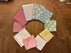 Feedsack Reproduction Fat Quarter Bundles 10 Depression Era Prints 1930s-50s NEW