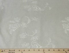 Embroidered Cotton Lawn Batiste 58″ Wide Lightweight Fabric by the Yard D166.34