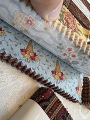 Lot of 5 Moda Charm Squares By Barbara Brackman Civil War Reproduction Fabric