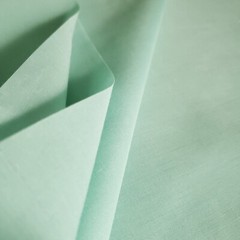 AQUA SEAFOAM POLY COTTON FABRIC 58″ BY THE YARD SOLID COLOR MINT GREEN FABRIC