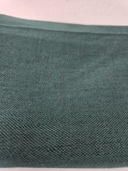 Dark Green Wool Blend Fabric Remnant 23″ Wide x 3.2 Yards Medium Weight