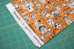 CUTE HALLOWEEN Kids Fabric FAT QUARTER 18″ x 22″ {100% COTTON} Trick or Treat
