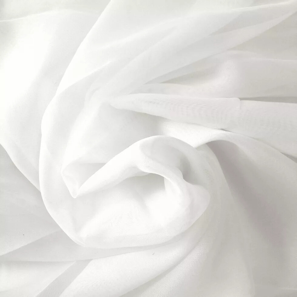 5/10/20 Yards Solid Plain Pure Cotton Voile Loose Best Fabric Craft Sewing Dress