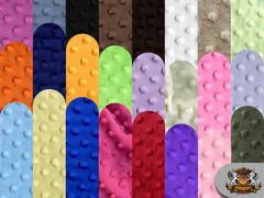 Minky Dimple Dot Fabrics / 60″ wide / Sold By the Yard Baby Blanket