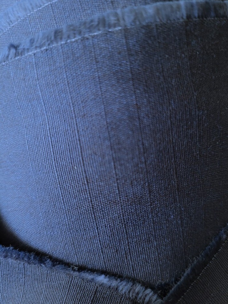 Quarpel Navy Poly Cotton Fabric 60″ 10 yd stain resistant wholesale Navy uniform