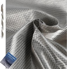 Faraday Fabric 1 Yard,Signal & GPS Blocking,Conductive Faraday EMP Proof Cloth,I