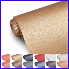 Faux Leather Fabric, 55″ Wide Upholstery Fabric by The Yard Marine Vinyl Fabr…