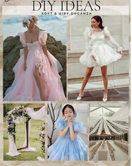 5~20 YARD Organza Fabric Crystal Sheer Sewing Craft DIY Wedding Party Décor 45″W