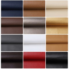 1/3/5 Yards Faux Leather Fabric Upholstery Pleather Marine Vinyl Fabric 54″ Wide