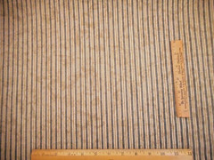 Civil War Reproduction Fabric By Yard Navy Blue Tan Stripe 19th Century Cotton B