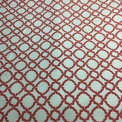 Waverly “Kent Crossing” Coral Trellis Decorator Fabric 56″ x 3.1 yds 100% Cotton