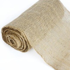 Natural Brown BURLAP JUTE FABRIC 12″ x 10 yards Country Wedding Party Sew Craft