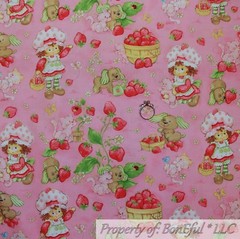 BonEful FABRIC FQ Cotton Quilt Pink DISNEY Princess Ariel Snow White Cinderella