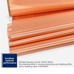 EMF Protection Pure Copper Fabric-Blocking RFID Radiation Singal EMP EMI Ripstop