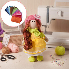 17 Pcs 18″ X 22″（46 * 56Cm）Cotton Fat Quarter Bundle Assorted Colors Fabric Bund