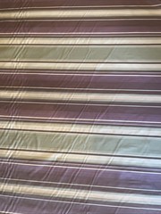 6 Yards of Continuous Fabric- 56 inches wide – Striped Green, Purple, White