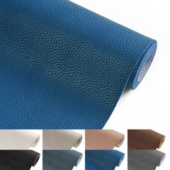 Faux Leather Fabric, 55″ W 1.15MM Thicken Marine Vinyl Upholstery Fabric by T…