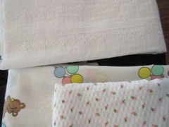 19 lbs. Lot of Large assorted Polyester, Cotton,and mixed fabrics