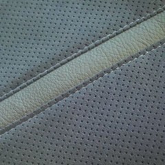0ECO AUTOMOTIVE PUNCHING PERFORATED ULTRA SUEDE SOFA UPHOLSTERY CAR SEATING 54″W