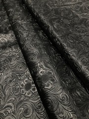 Tooled Faux Leather Western Embossed Vinyl – Fabric By The Yard