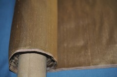 100% Silk Taffeta Golden Brown By the Yard Clothing Costumes Home Decor D1