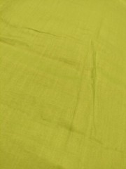 FABRIC REMNANT NOS LIGHT WEIGHT MEDIUM GREEN COTTON 61″ X 25″