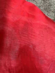 Red White And Blue Organza sheer polyester 58″ wide Fabric Crafting Sewing