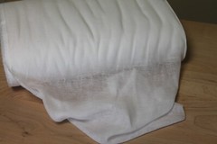 Cheesecloth Fabric 50 grade Bleached White Cotton Butter Muslin By the Yard