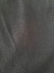 Black Fabric Polyester With Spandex Sewing Craft Brand New Clothing Apparel