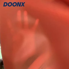 DoonX Clear TPU Film Waterproof Jelly Fabric 450mm Wide 0.1mm Bag Raincoat Diy