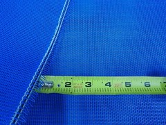 VCM HEAVY Vinyl Coated Mesh (By the Yard) for Boat, Patio, OUTDOOR NEW 54″-70″W
