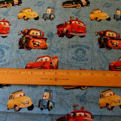 Disney Pixar Cars Cotton Fabric Springs Creative Lightning McQueen Mater BTYx 44