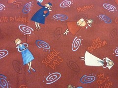 SET OF FOUR DEBBIE MUMM COTTON FABRIC REMNANTS UNDER 45” W VARYING LENGTHS