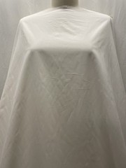 100% Cotton Poplin Natural White Medium Weight Fabric By The Yard 60″ Wide