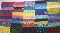 100 + pcs. of 5” X 5” Quilting Charm Squares All 100% Cotton Of Assorted Colors