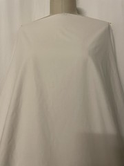 100% Cotton Poplin Natural White Medium Weight Fabric By The Yard 60″ Wide