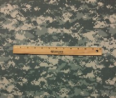 ACU DIGITAL NY/CO TWILL CAMO FABRIC MILITARY APPAREL FLAME RESISTANT FABRIC 66″W