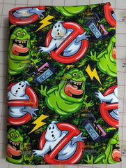 Ghostbusters Lago Slimer Custom Print 1 Yard Fabric Seamless Design Approx 59×36