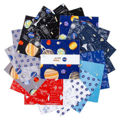 Layer Cake 10″ Stacker 42pc Riley Blake “Outer Space” by NASA