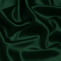 Hunter Green 100% Pure Mulberry Silk Fabric by the Yard