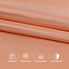 EMF Pure Copper Protection Fabric EMI RFID Electromagnetic Shielding Protection