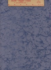 Purple Batik Style Cotton Fabric 2 Yards