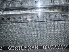 Givenchy 100% Wool Light Teal and Gray Vintage Italian Jacketing 2m 400g/m