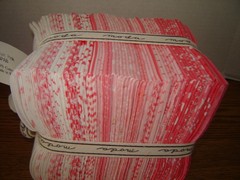 COTTON set of 30 fat quarter fabric bundle MODA QUILT PINK