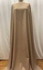 Pre-Shrunk 100% Worsted Wool Gabardine Dark Beige Fabric 1 Yard 14″ Long 59″Wide